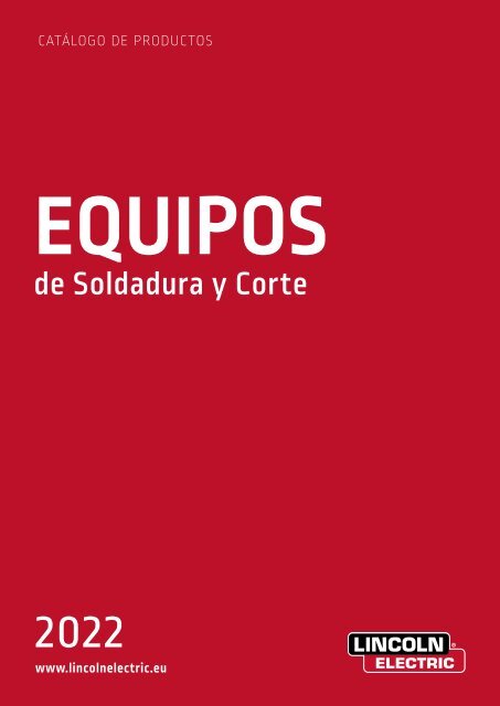 LINCOLN CATÁLOGO DE EQUIPOS ES