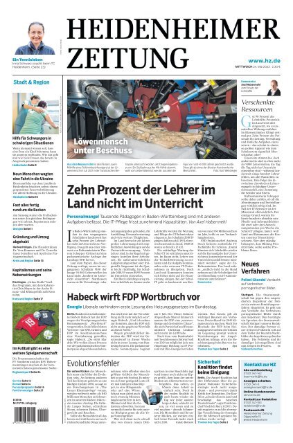 Heidenheimer Zeitung von 24.05.2023