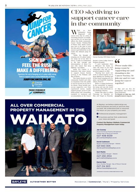  Waikato Business News April/May 2023