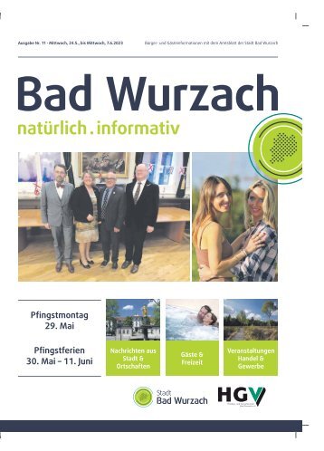24.05.2023 Bürger- und Gästeinformation Bad Wurzach