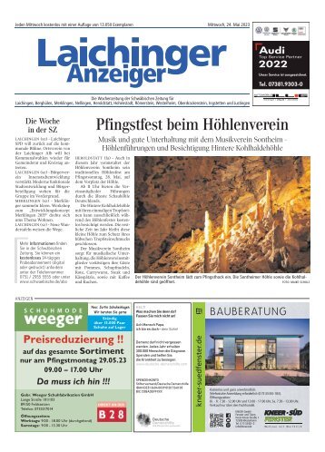 24.05.2023 Laichinger Anzeiger