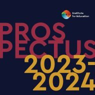 IfE Prospectus 2023-2024