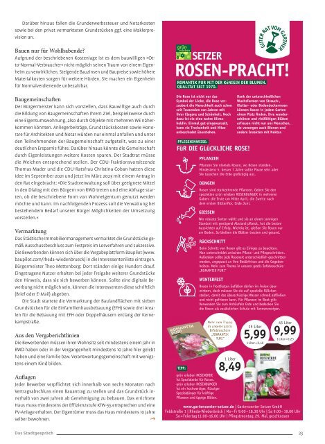 Das Stadtgespräch Ausgabe Juni 2023 auf Mein Rheda-Wiedenbrück