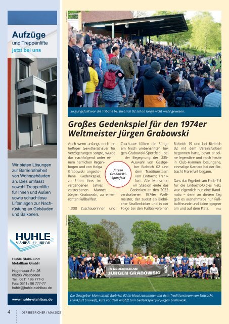 DER BIEBRICHER, Nr. 378, Mai 2023