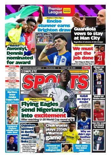 Complete Sports - Thursday, May 25, 2023