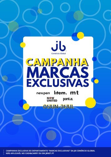 CAMPANHA MARCAS EXCLUSIVAS  2| JB 01/06 a 31/07