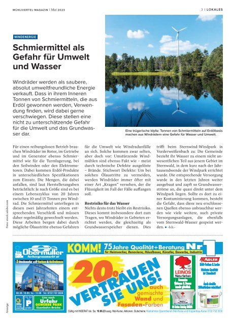 Mühlviertel Magazin Mai 2023