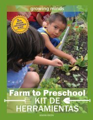 Farm to Preschool Toolkit - Spanish Version