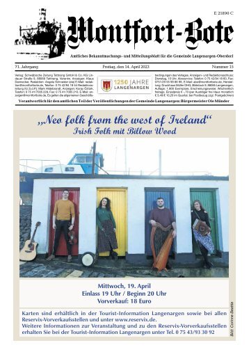 26.05.2023 Montfort-Bote