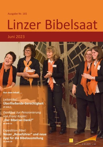 Linzer Bibelsaat 165 | Juni 2023