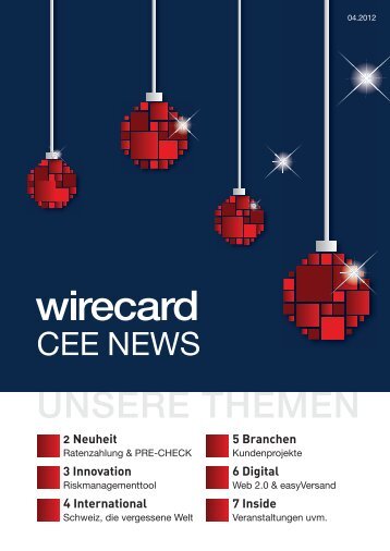 Nachblick: Wirecard CEE News 3.2012