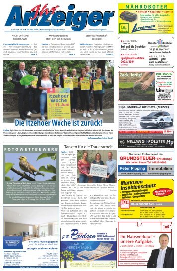 Ihr Anzeiger Itzehoe 21 2023