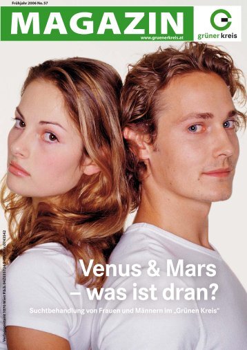 MAGAZIN Venus & Mars – was ist dran? - Grüner Kreis