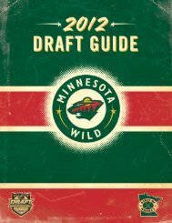 center - Minnesota Wild - NHL.com