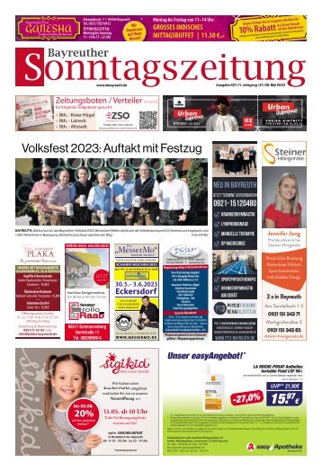 2023-05-28 Bayreuther Sonntagszeitung