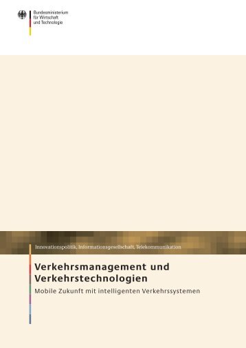 Verkehrsmanagement und Verkehrstechnologien - Dmotion