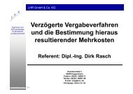 Dirk Rasch-Verzögerte Vergabeverfahren