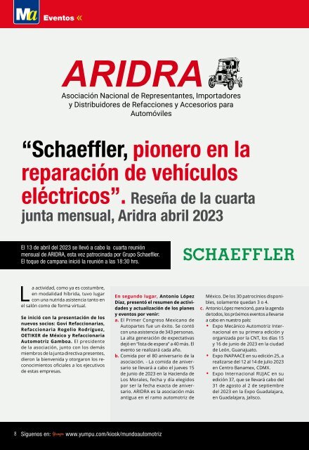 Mundo Automotriz La Revista No 325 Abril 2023