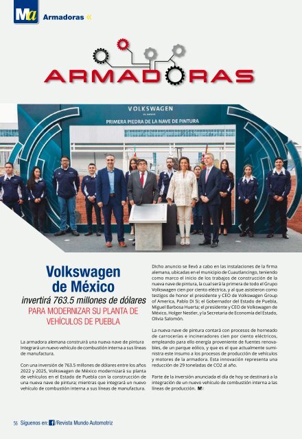 Mundo Automotriz La Revista No 325 Abril 2023