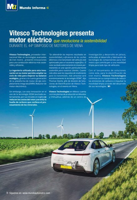 Mundo Automotriz La Revista No 325 Abril 2023