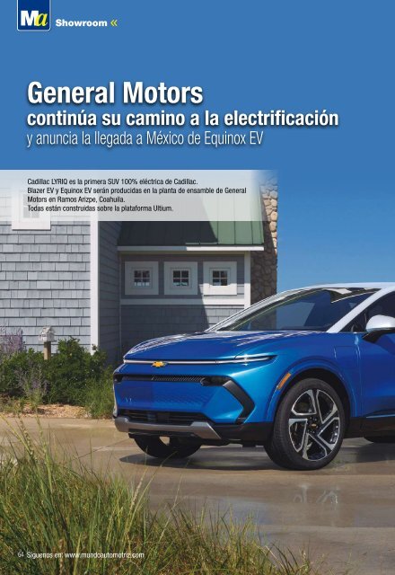 Mundo Automotriz La Revista No 325 Abril 2023