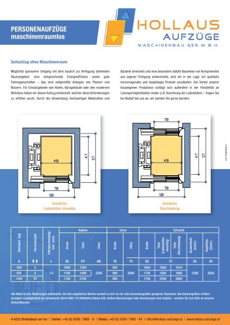 Flyer Personenaufzüge-maschinenraumlos (1,9 MB) als PDF