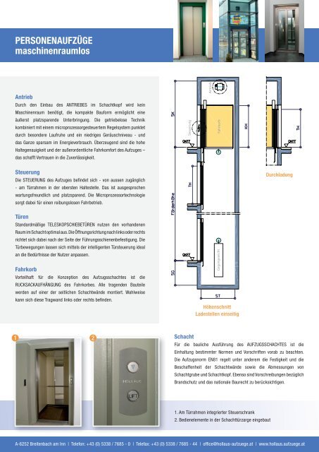 Flyer Personenaufzüge-maschinenraumlos (1,9 MB) als PDF