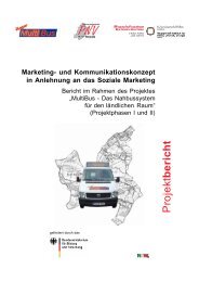 MultiBus: Marketing- und Kommunikationskonzept - Wuppertal Institut