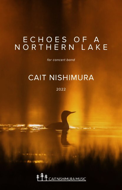 SCORE - Echoes of a Northern Lake - Nishimura