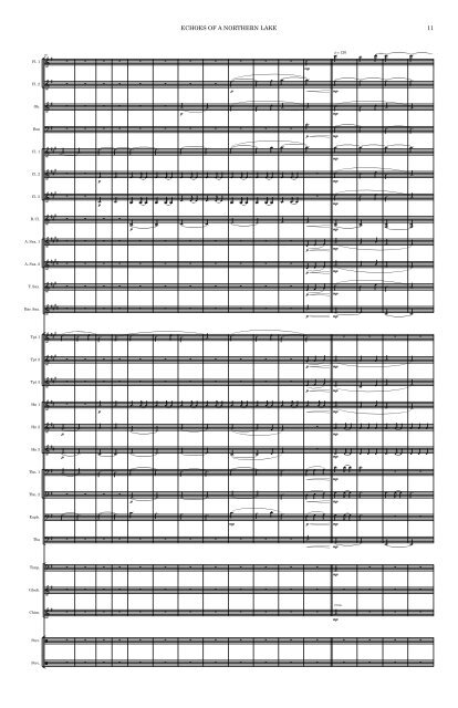 SCORE - Echoes of a Northern Lake - Nishimura