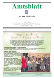 Amtsblatt der Stadt Blankenhain