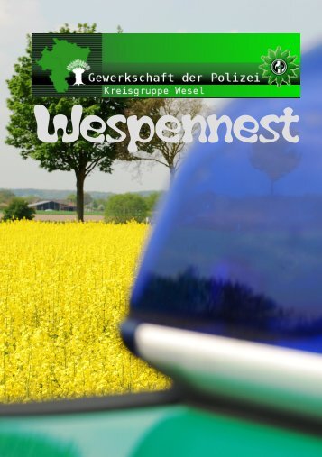 Wespennest Nr.2 - Gewerkschaft der Polizei - Kreisgruppe Wesel