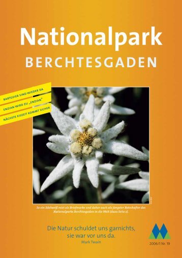Nationalparkzeitung Nr. 19 - Nationalpark Berchtesgaden - Bayern