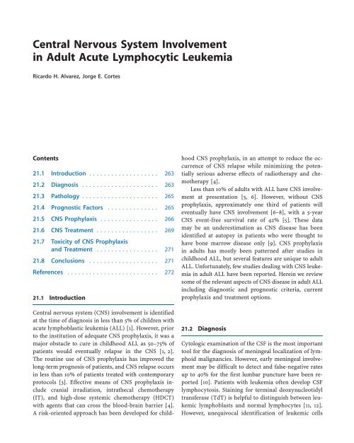 Acute Leukemias - Republican Scientific Medical Library