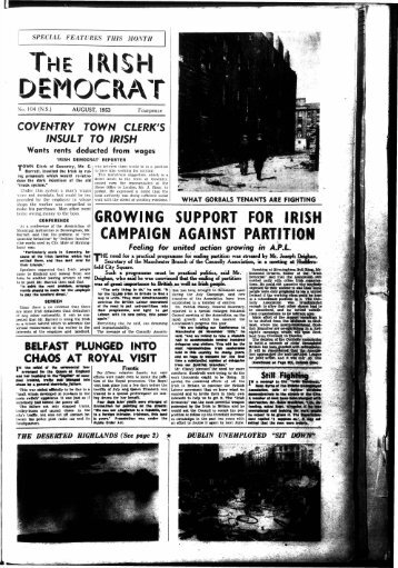 Irish Democrat August 1953