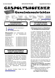 (1,03 MB) - .PDF - Gaspoltshofen - Land Oberösterreich