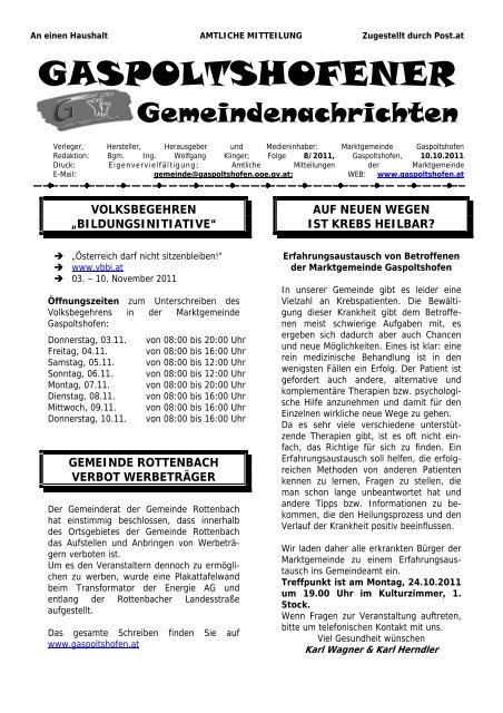 (1,03 MB) - .PDF - Gaspoltshofen - Land Oberösterreich
