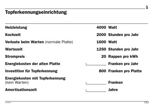 Welche Geräte entsprechen welchem Verbrauchertyp - Energie.ch