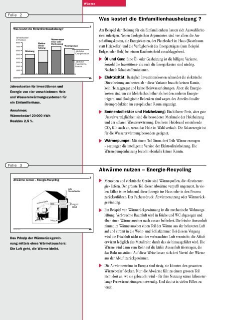 Welche Geräte entsprechen welchem Verbrauchertyp - Energie.ch