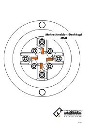 Mehrschneiden-Drehkopf MSD