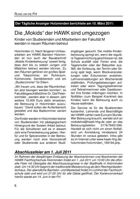 und Ausland; Birgit Franz (HAWK) - AVH-Holzminden