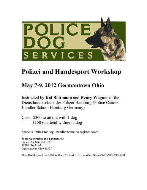 police dog services