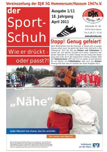 Sportschuh 1 - DJK SG Hommersum-Hassum 1947 eV