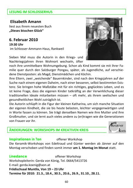 Schlosserhus News Auflage 34