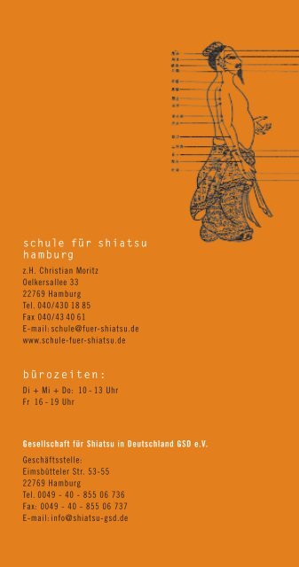Programm 2008 - Schule für Shiatsu Hamburg