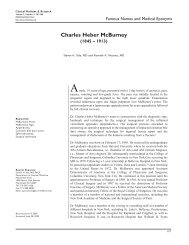 Charles Heber McBurney - Clinical Medicine & Research