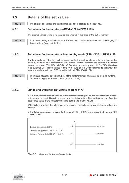 RE10TC Temperature Control Module Operating manual