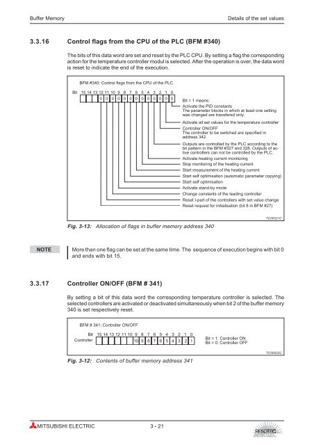 RE10TC Temperature Control Module Operating manual