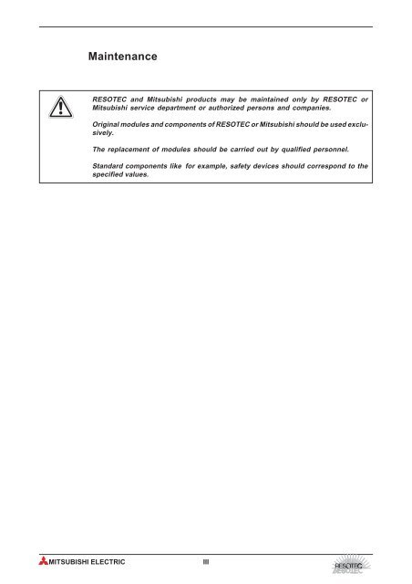 RE10TC Temperature Control Module Operating manual