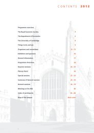 The Austin Robinson Memorial Prize - Royal Economic Society